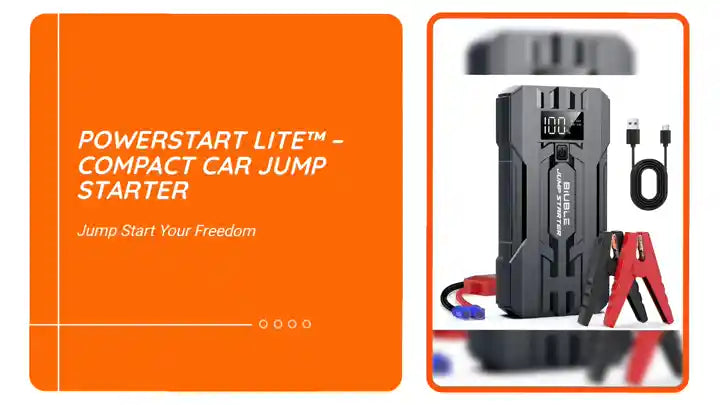 Load video: "PowerStart Lite™ – Compact portable jump starter for cars and motorcycles"